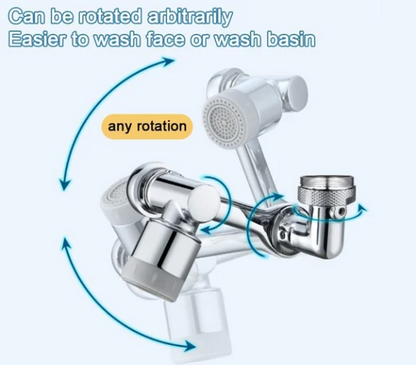 🔥 BIG SALE - 60% OFF🔥Universal 1080° Swivel Robotic Arm Swivel Extension Faucet Aerator