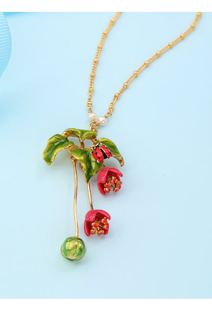 Ladybug Necklace