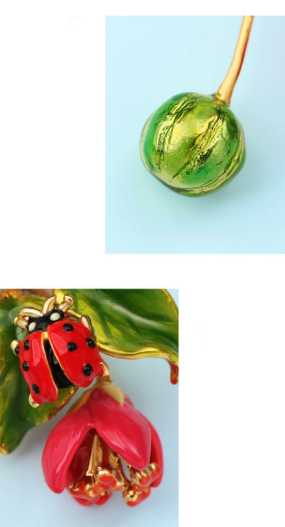 Ladybug Necklace