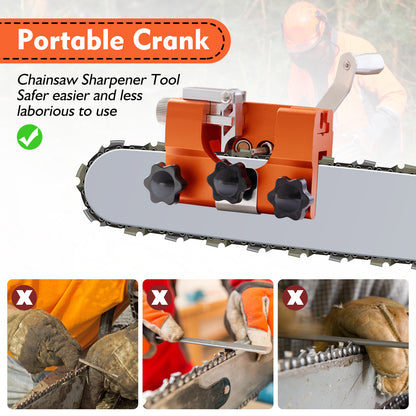 🔥🔥Hot Sale 🔥🔥Chainsaw Sharpener Kit With 6 Sharpening Bars