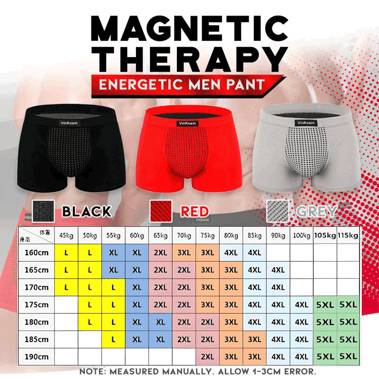 🔥(BUY 2 get Free 1)💥Men's MAGNETIC THERAPY HEALTH UNDERWEAR🔥🔥Sale Ending Soon!!!🛒