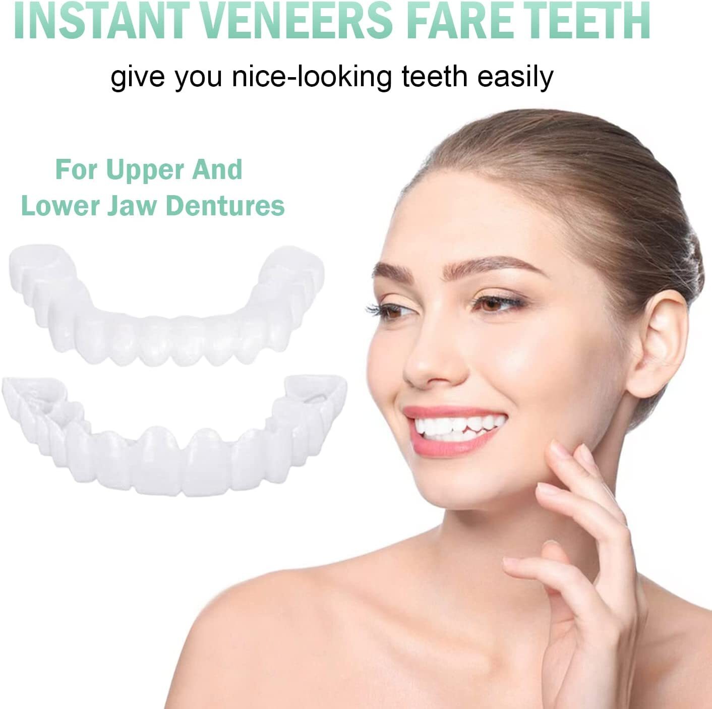 💝2023 Father's Day Save 48% OFF👨‍⚕Adjustable Snap On Dentures😁