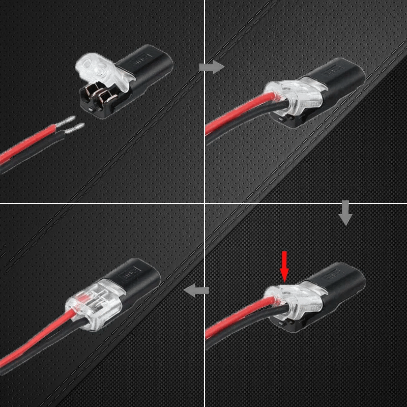 (🔥HOT SALE - 50%OFF🔥) Double-wire Plug-in Connector With Locking Buckle