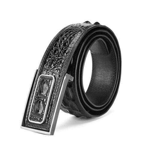 🔥Hot Sale 50% OFF🔥Genuine Crocodile Backbone Skin Leather Belt