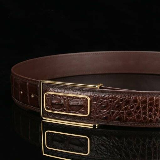 🔥Hot Sale 50% OFF🔥Genuine Crocodile Backbone Skin Leather Belt