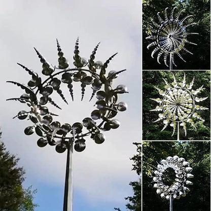 🎁HOT SALE🎁GARDEN MAGIC METAL KINETIC WINDMILL