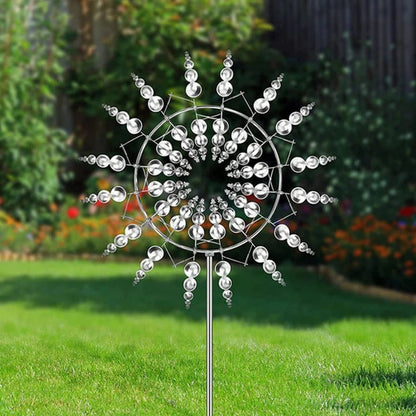 🎁HOT SALE🎁GARDEN MAGIC METAL KINETIC WINDMILL