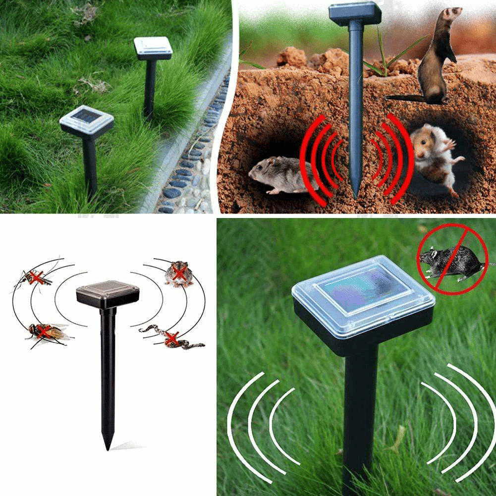 🔥BIG SALE - 49% OFF🔥Solar Power Mouse Mole Snakes Pest Rodent Repeller