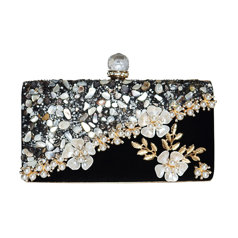 🔥Special Offer - 49% OFF🔥Velvet Clutch Purses Beaded Floral Evening Bags