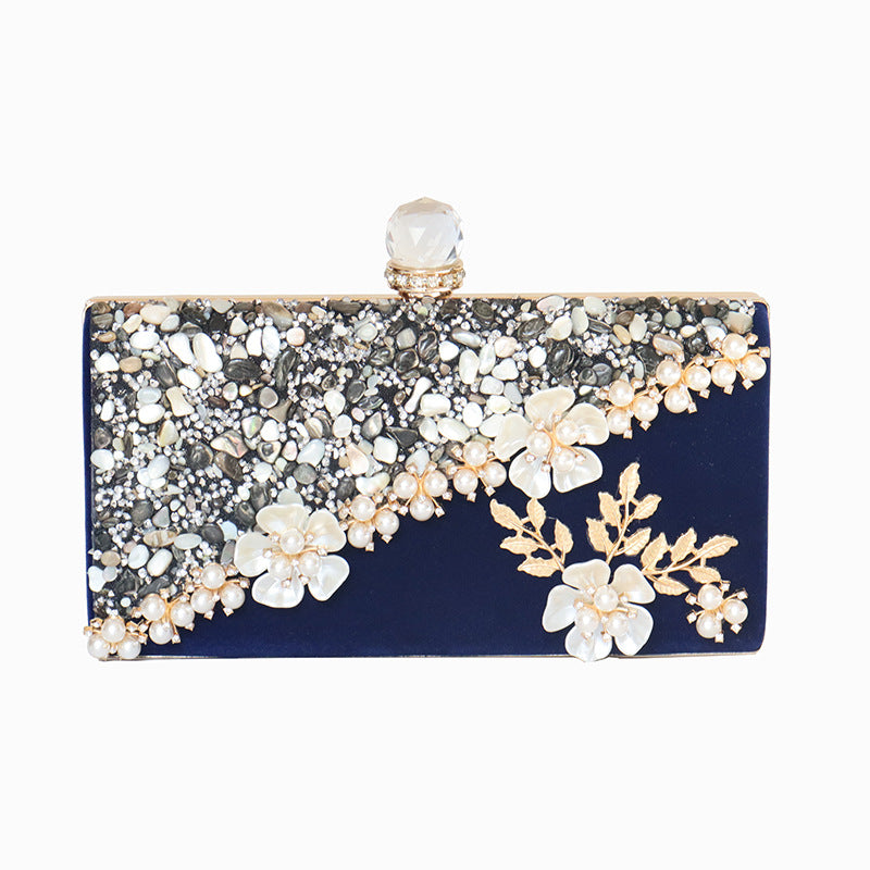 🔥Special Offer - 49% OFF🔥Velvet Clutch Purses Beaded Floral Evening Bags