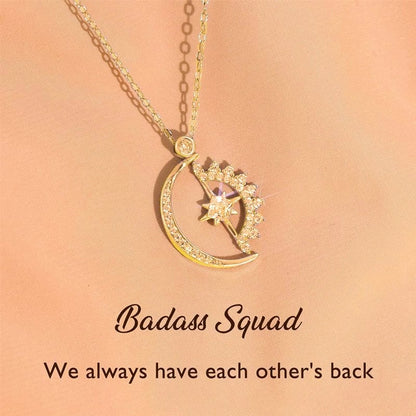 Last Day Promotion 49% OFF💓 To My Badass Squad Necklace - ''We always have each other's back''👩‍❤️‍👩