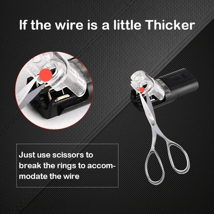 (🔥HOT SALE - 50%OFF🔥) Double-wire Plug-in Connector With Locking Buckle