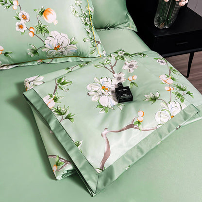 Water-washed Silk Summer Bedding Set