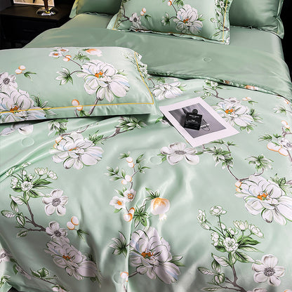 Water-washed Silk Summer Bedding Set