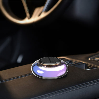 Solar-Powered Light-Sensing Car Aromatherapy