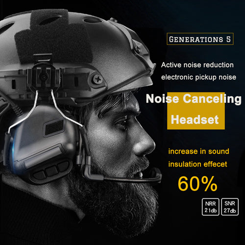 🔥Hot Sale 50% OFF🔥Hunting Shooting Tactical Helmet Headset