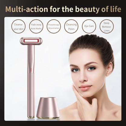 Heating Rotating Eye Beauty Instrument with Deep Cleaning and Massage