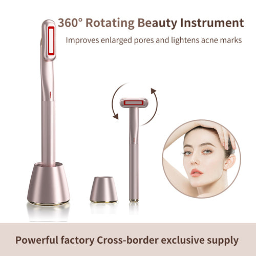 Heating Rotating Eye Beauty Instrument with Deep Cleaning and Massage