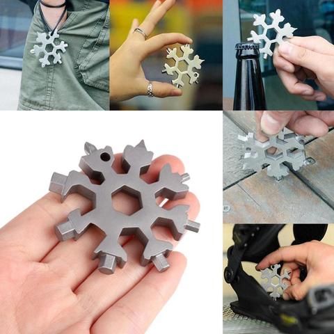 Hot Sale Multi Purpose 18-In-1 Snowflake Combination Tool