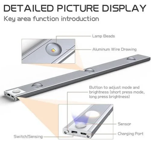 💡 LED Motion Sensor Cabinet Light 💡