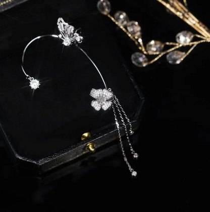 🔥 BIG SALE - Buy 1 Get 1 Free🔥🔥Flower&Butterfly Zircon Earrings | Perfect Gift🎁