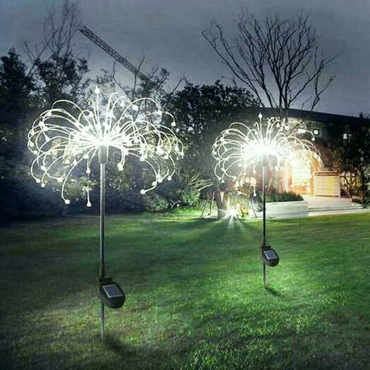 🔥Last Day 49% OFF🔥- Waterproof Solar Garden Fireworks Lamp