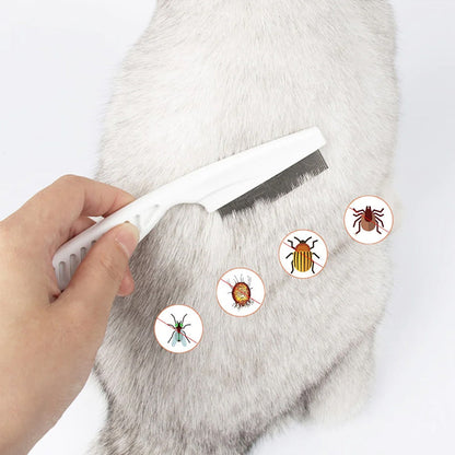 😆🐶🐱New!!Multifunctional Pet Hair Comb Flea and Tear Stain Removal