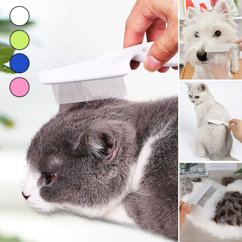 😆🐶🐱New!!Multifunctional Pet Hair Comb Flea and Tear Stain Removal