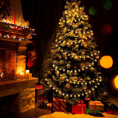 Christmas Snowflake String Lights