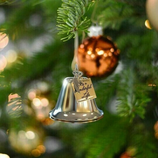 Memorial Christmas GiftChristmas Ornaments Angel Wings Bell