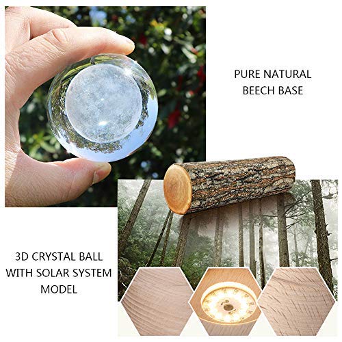 Crystal ball led light ornaments