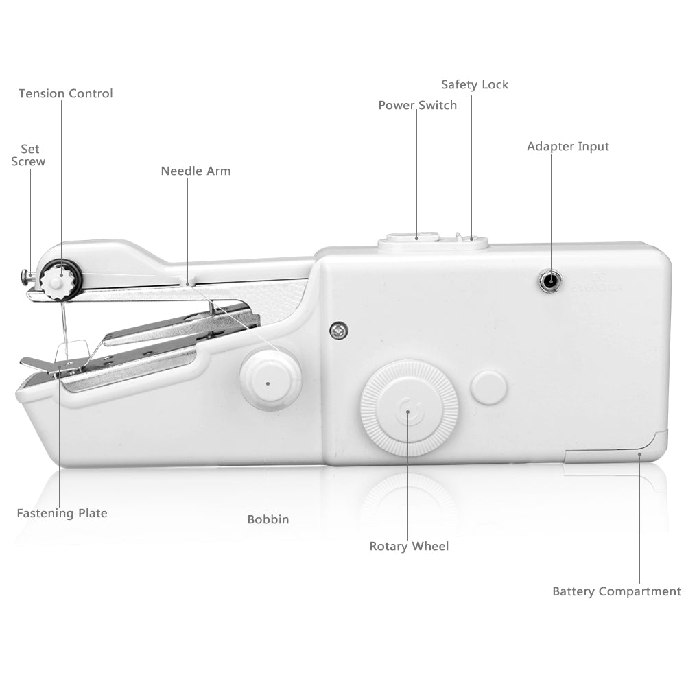 Portable Hand-held Sewing Machine