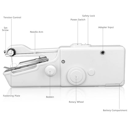 Portable Hand-held Sewing Machine