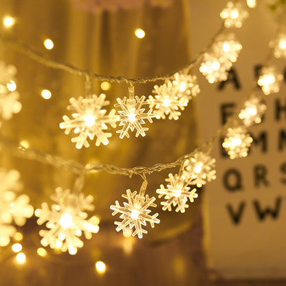 Christmas Snowflake String Lights