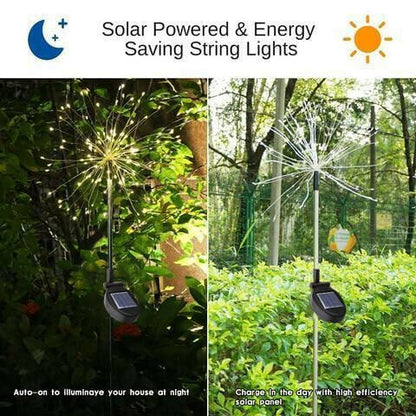 🔥Last Day 49% OFF🔥- Waterproof Solar Garden Fireworks Lamp