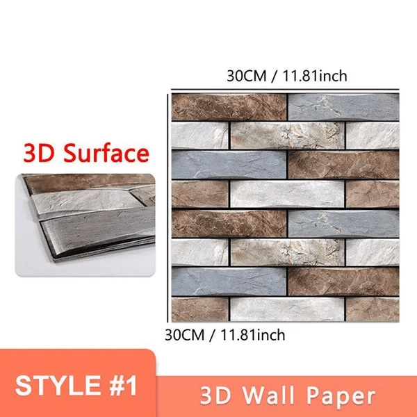 3D Peel and Stick Wall Tiles✨Buy More Save More