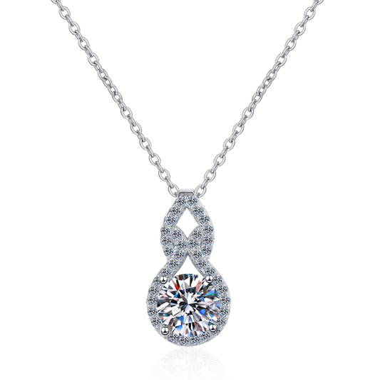 Moissanite Pendant Necklaces For Women