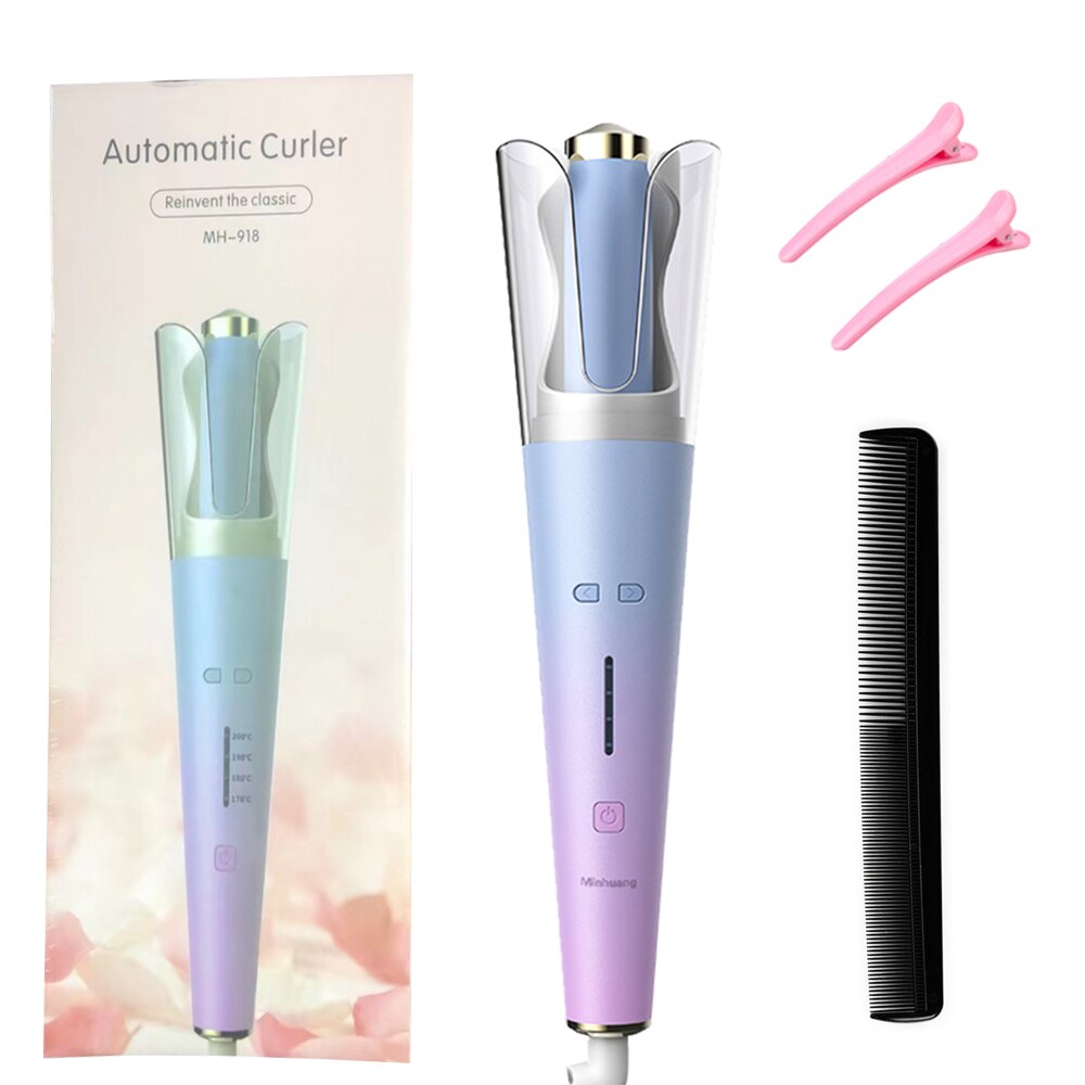 Electric Multifunctional Auto Rotating Hair Curler