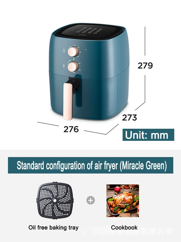 Electric Air Fryer 6L Smart Automatic Household