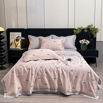 Water-washed Silk Summer Bedding Set