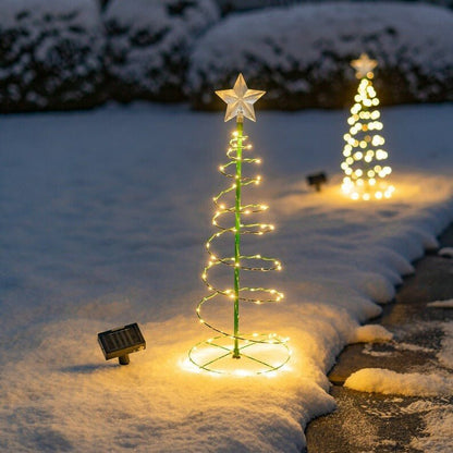 Solar Metal LED Christmas Tree Decoration String LightsEARLY CHRISTMAS SALE