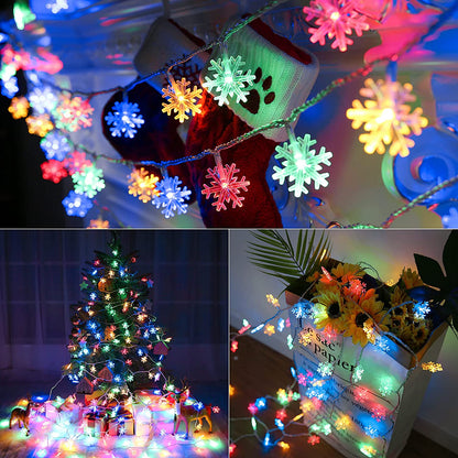 Christmas Snowflake Shaped lamp string (EARLY CHRISTMAS SALE - BUY TWO GET ONE FREE)